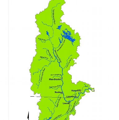 Watershed of the Merrimack River