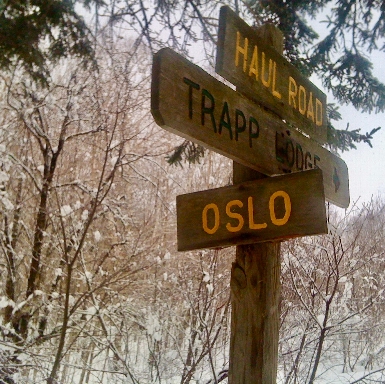Trapps Trail Sign
