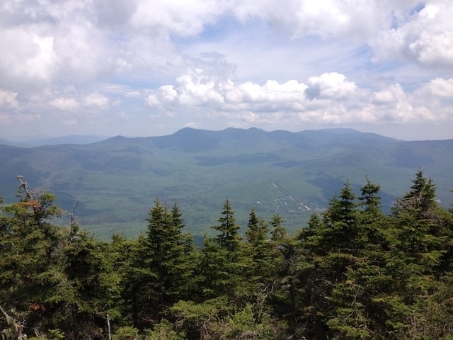 view from Tecumseh summit