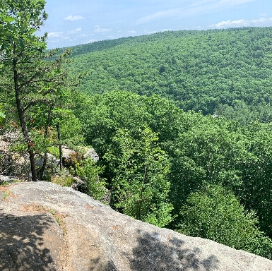 Crow Hill Ledges Lookout piont