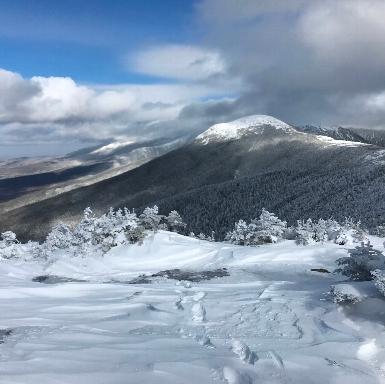 Mt Eisenhower from the shoulder of Mt Pierce from the 2018 WHP trip
