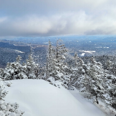 Mt Whiteface in winter