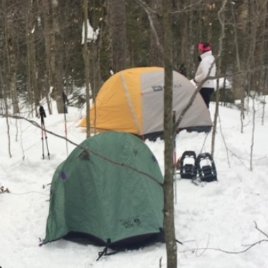 Winter camping 4