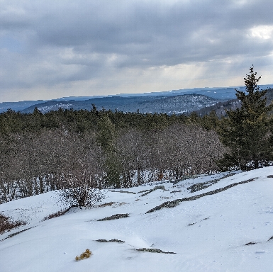 A view from the Belknaps - from Major Winter