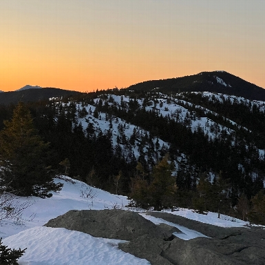 View from South Moat summit