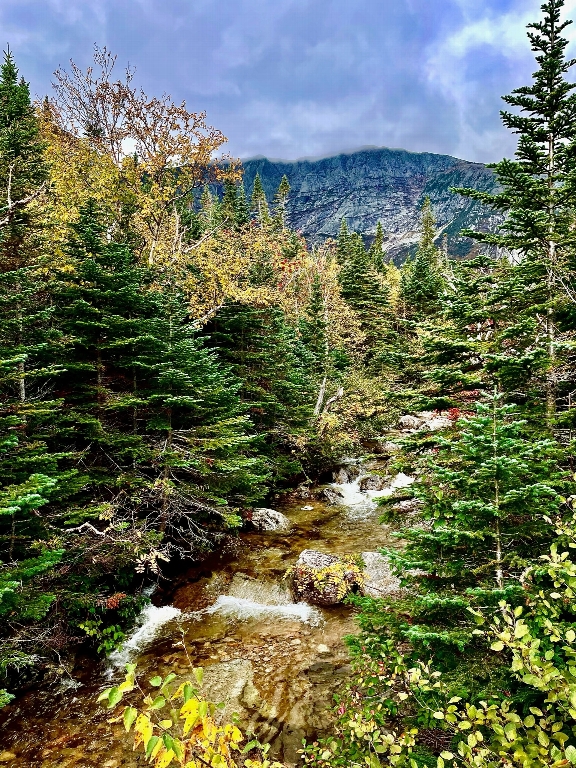 Chimney Pond Trail to Roaring Brook Campground in Baxter State Park