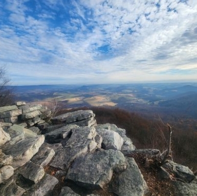 The hike up is worth the view!