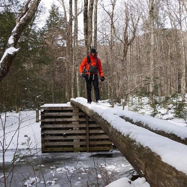 Crossing the Neversink River