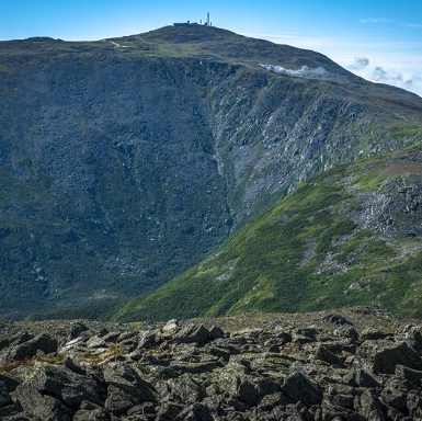 Mt Jefferson Summit Mt Washington view