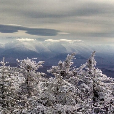 Star King Trail in Winter, Northern Presidentials 