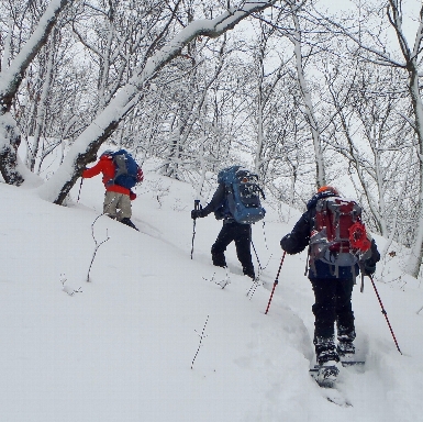 Winter hiking