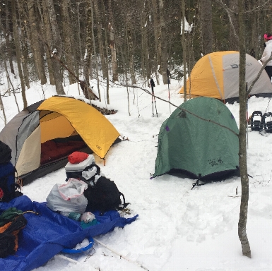 Winter camping 5