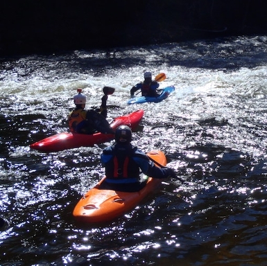 WW paddling