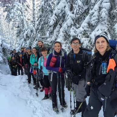 Happy winter hiking group (WHP 2015/16)