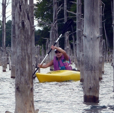 Kayaking on Merrill Creek Reservoir