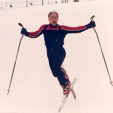 Ski ballet retro