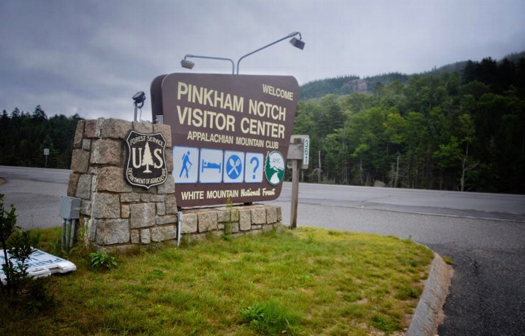 Pinkham Notch Sign