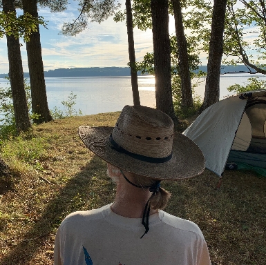 Camping on Maine islands