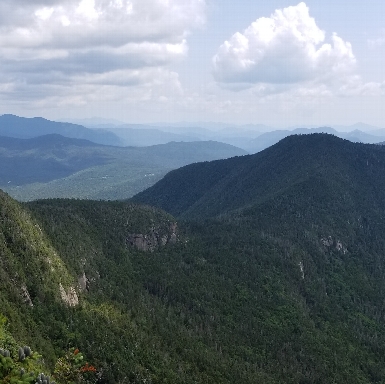 East Osceola as seen from the summit of Mount Osceola