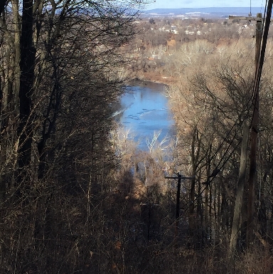 View of Lehigh River